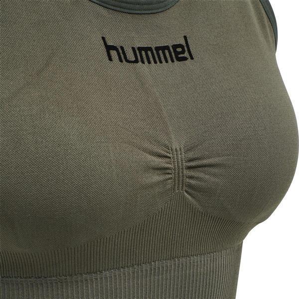 Hummel HUMMEL FIRST SEAMLESS BRA WOMAN - GRAPE LEAF - XL-2X