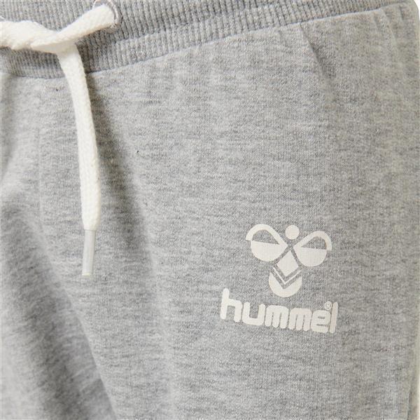 Hummel hmlAPPLE PANTS - GREY MELANGE - 98