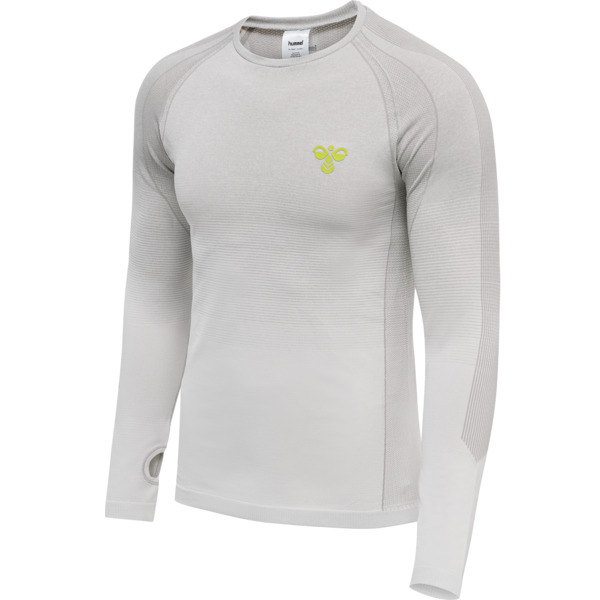 Hummel hmlGG12 TRAINING SEAMLESS L/S - ALLOY MELANGE - S