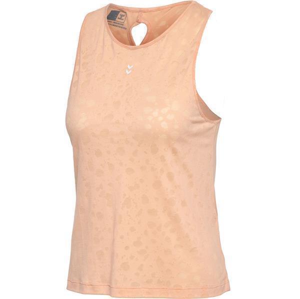 Hummel hmlMT IRIS BURNOUT TOP - ALMOST APRICOT - XS