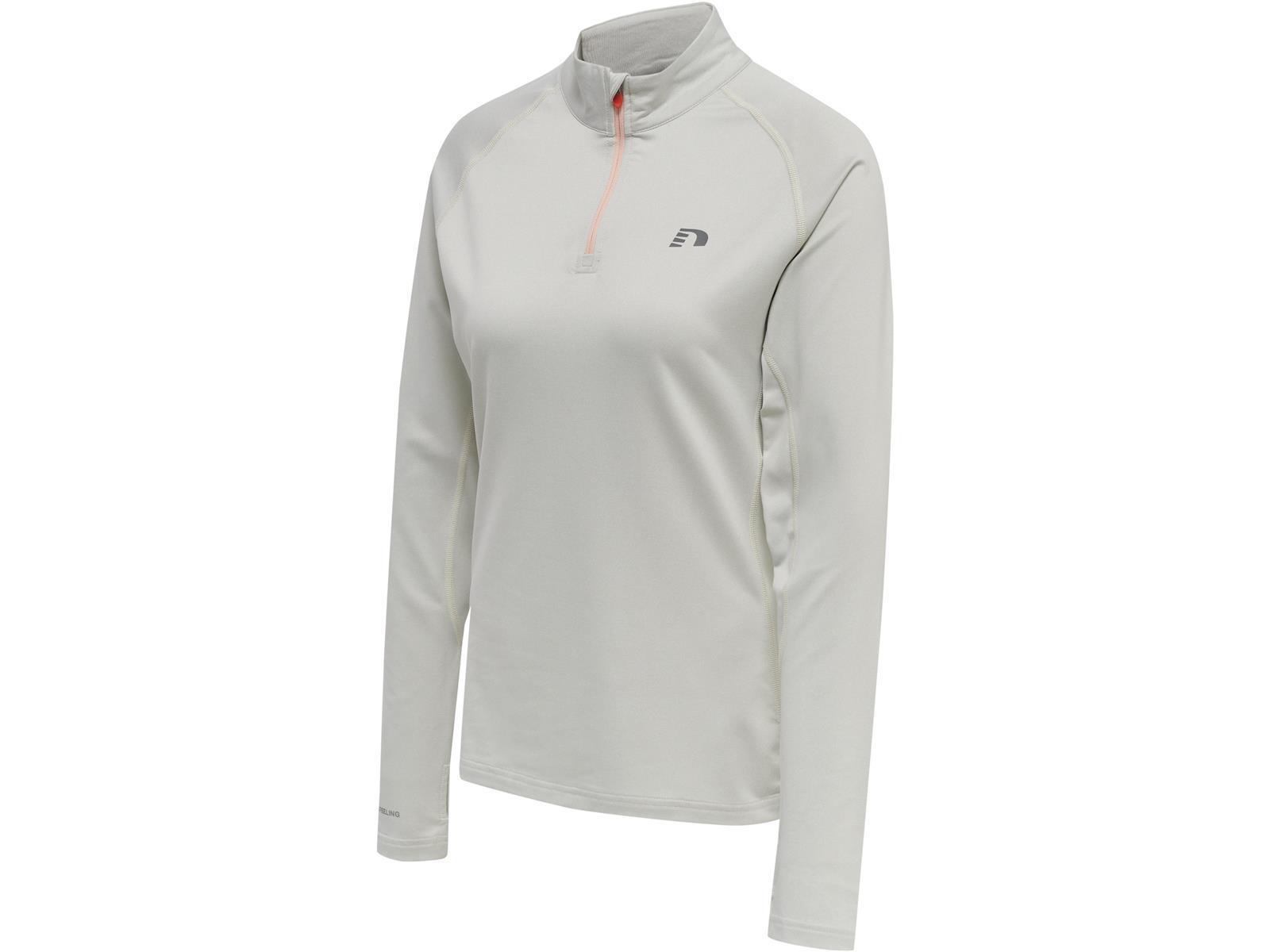 Hummel  WOMEN 1/2 ZIP L/S Grau Größe M