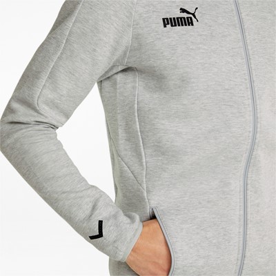 Puma Teamfinal Casuals Hooded Jacket S light grey heather