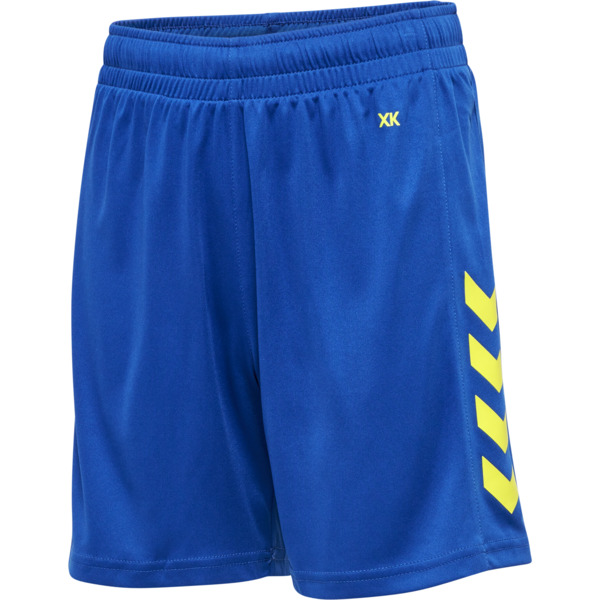 Hummel hmlCORE XK POLY SHORTS KIDS - TRUE BLUE/BLAZING YELLOW - 128