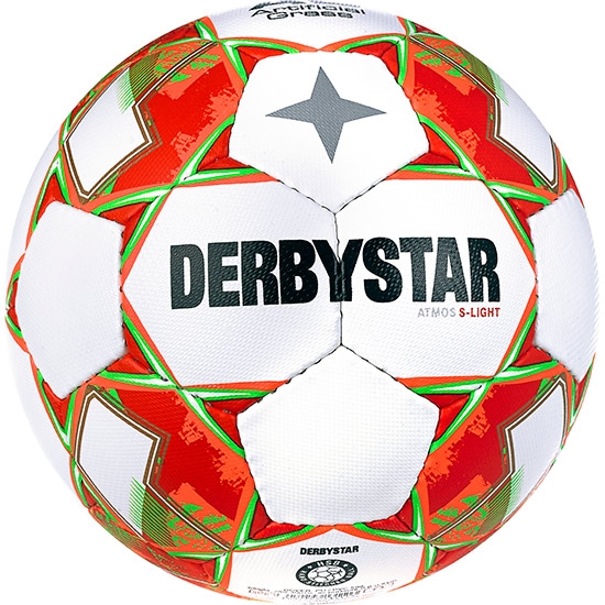 Derbystar Atmos S-Light AG v23 Trainingsball weiss orange rot 4