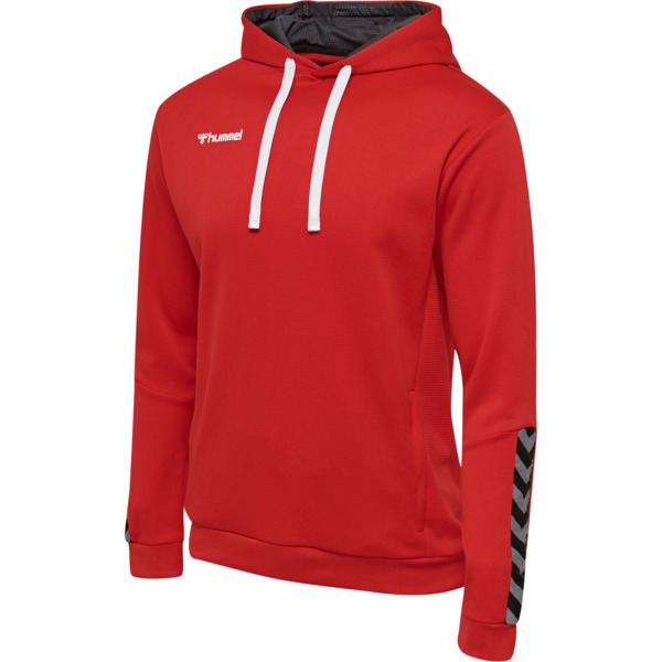 Hummel hmlAUTHENTIC POLY HOODIE - TRUE RED - S