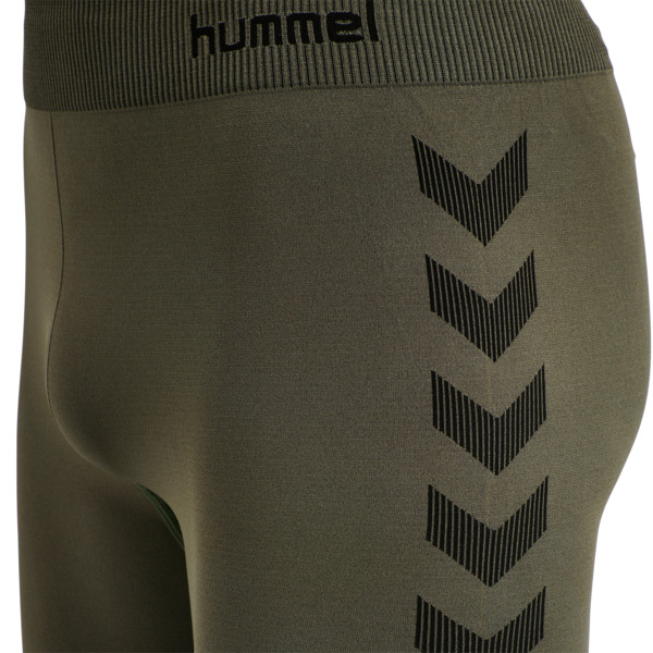 Hummel hmlFIRST SEAMLESS TRAINING SHORT TIGHTS - GRAPE LEAF - XL/XXL