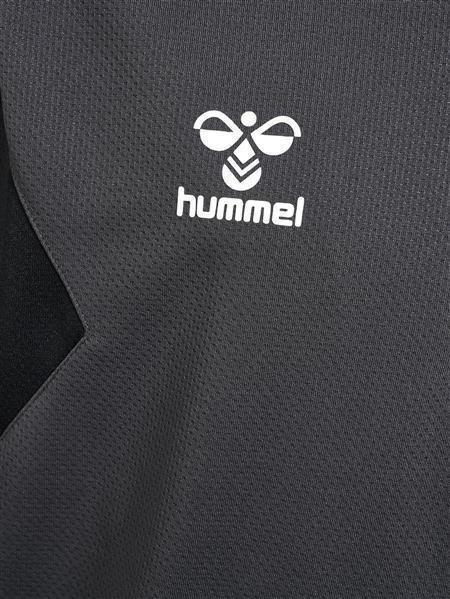 Hummel hmlAUTHENTIC HALF ZIP SWEAT KIDS - ASPHALT - 152
