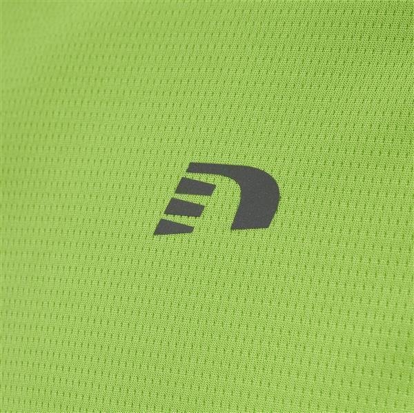 Hummel MEN CORE RUNNING T-SHIRT L/S - GREEN FLASH - 2XL
