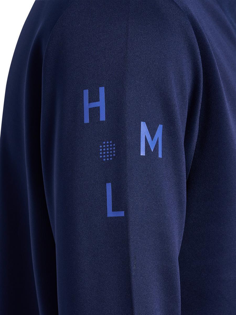 Hummel hmlCOURT HALF ZIP L/S - MARINE - 3XL