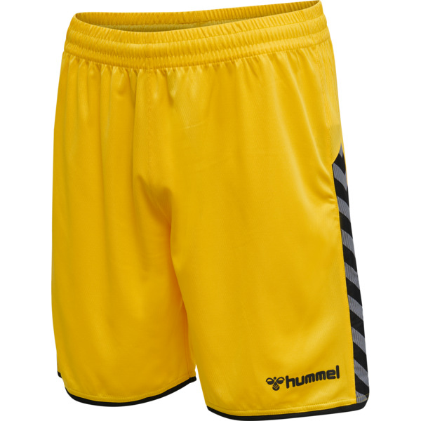 Hummel hmlAUTHENTIC POLY SHORTS - SPORTS YELLOW/BLACK - XL