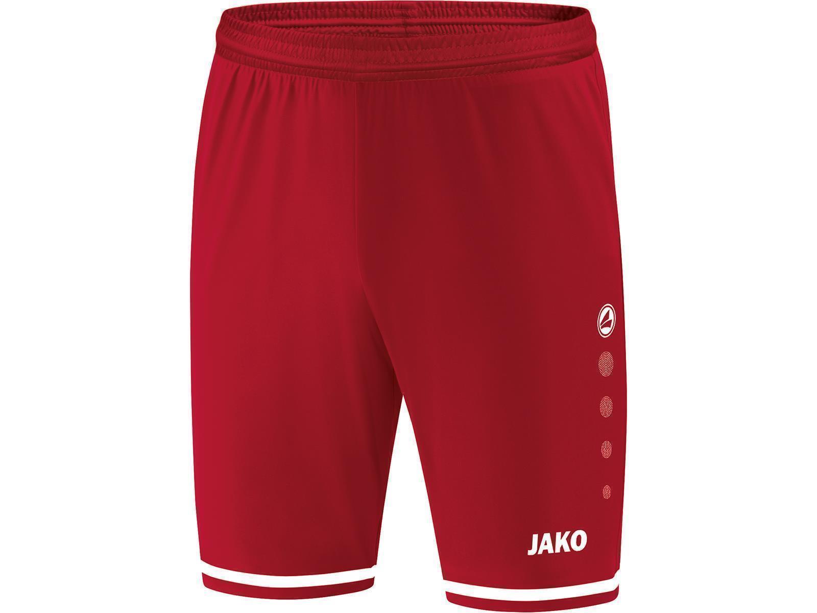 JAKO Sporthose Striker 2.0 164 Chili Rot/Weiß