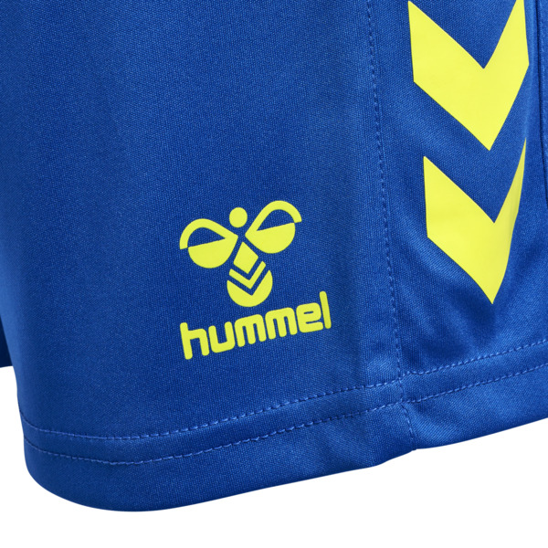 Hummel hmlCORE XK POLY SHORTS KIDS - TRUE BLUE/BLAZING YELLOW - 128