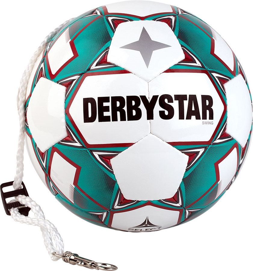 Derbystar Swing Spezialball weiss/rot/silber 5
