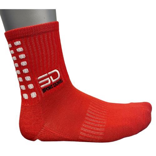 Sport Duwe Grip Socks rot Größe Uni
