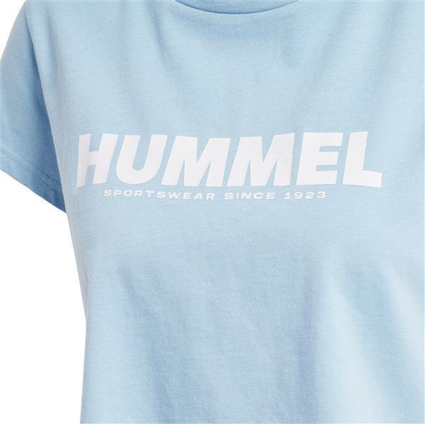 HUMMEL hmlLEGACY WOMAN CROPPED T-SHIRT - CELESTIAL BLUE - L