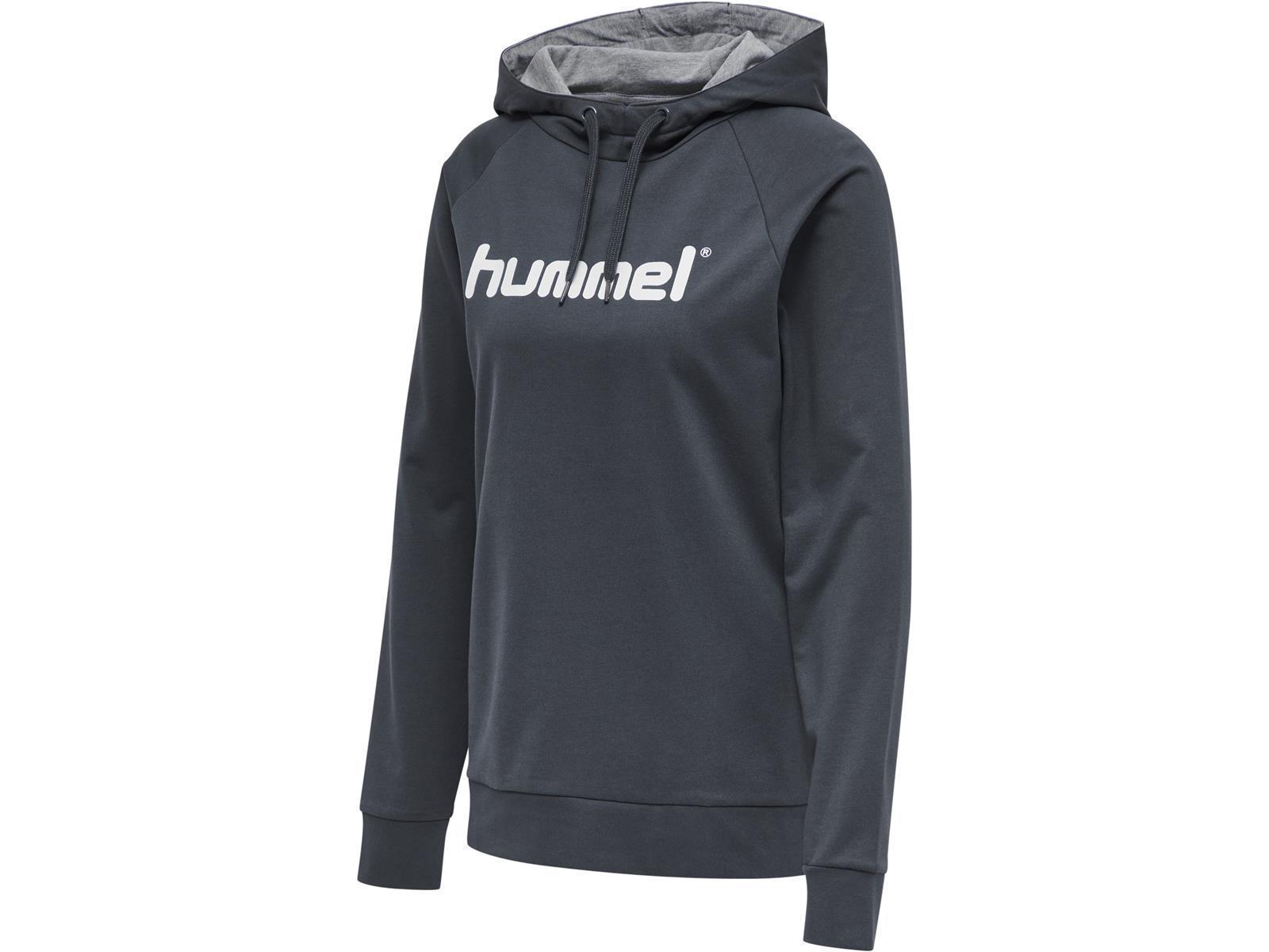 Hummel  HMLGO COTTON LOGO HOODIE WOMAN Grau Größe S