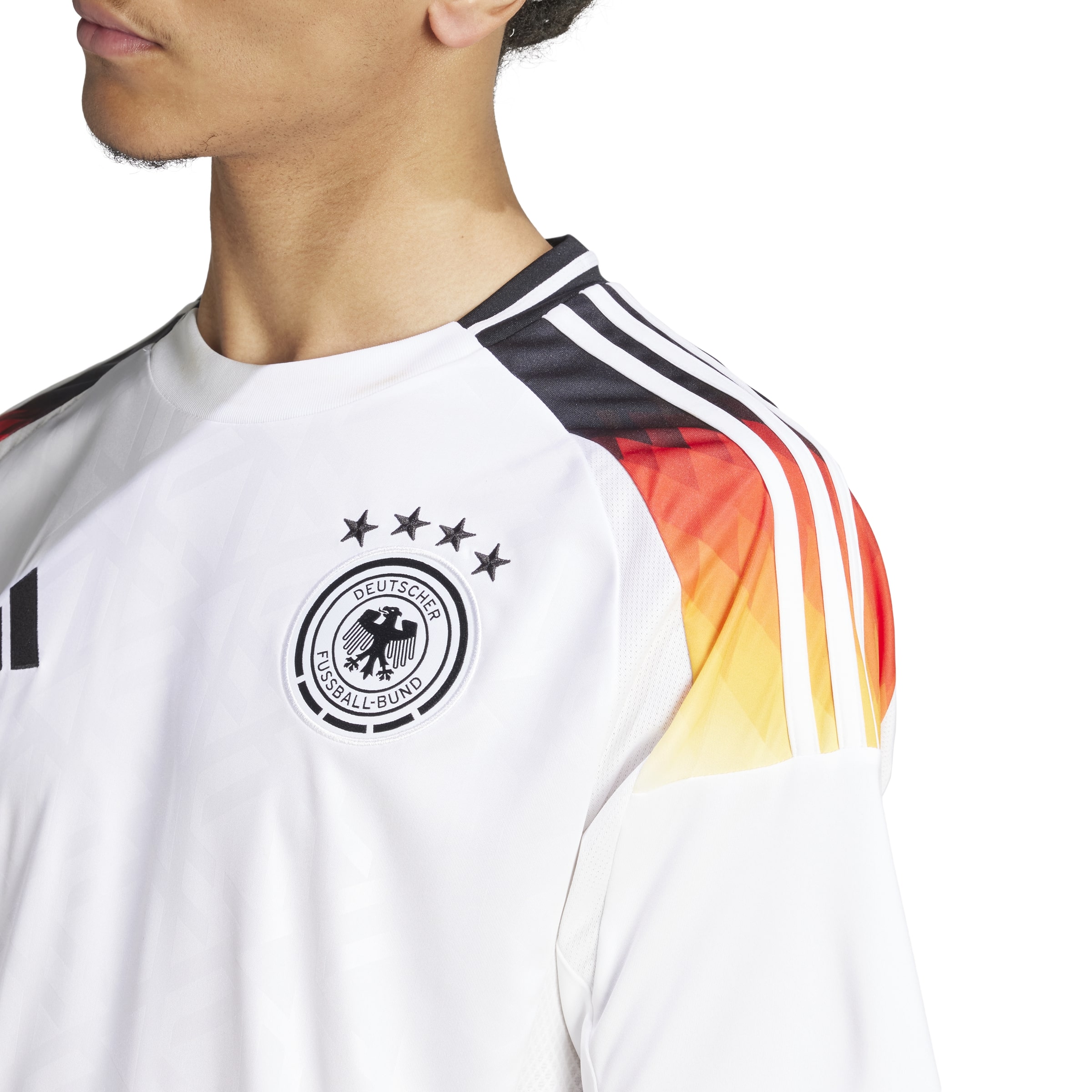 adidas DFB Deutschland Trikot Heim EM 2024 Herren weiß M