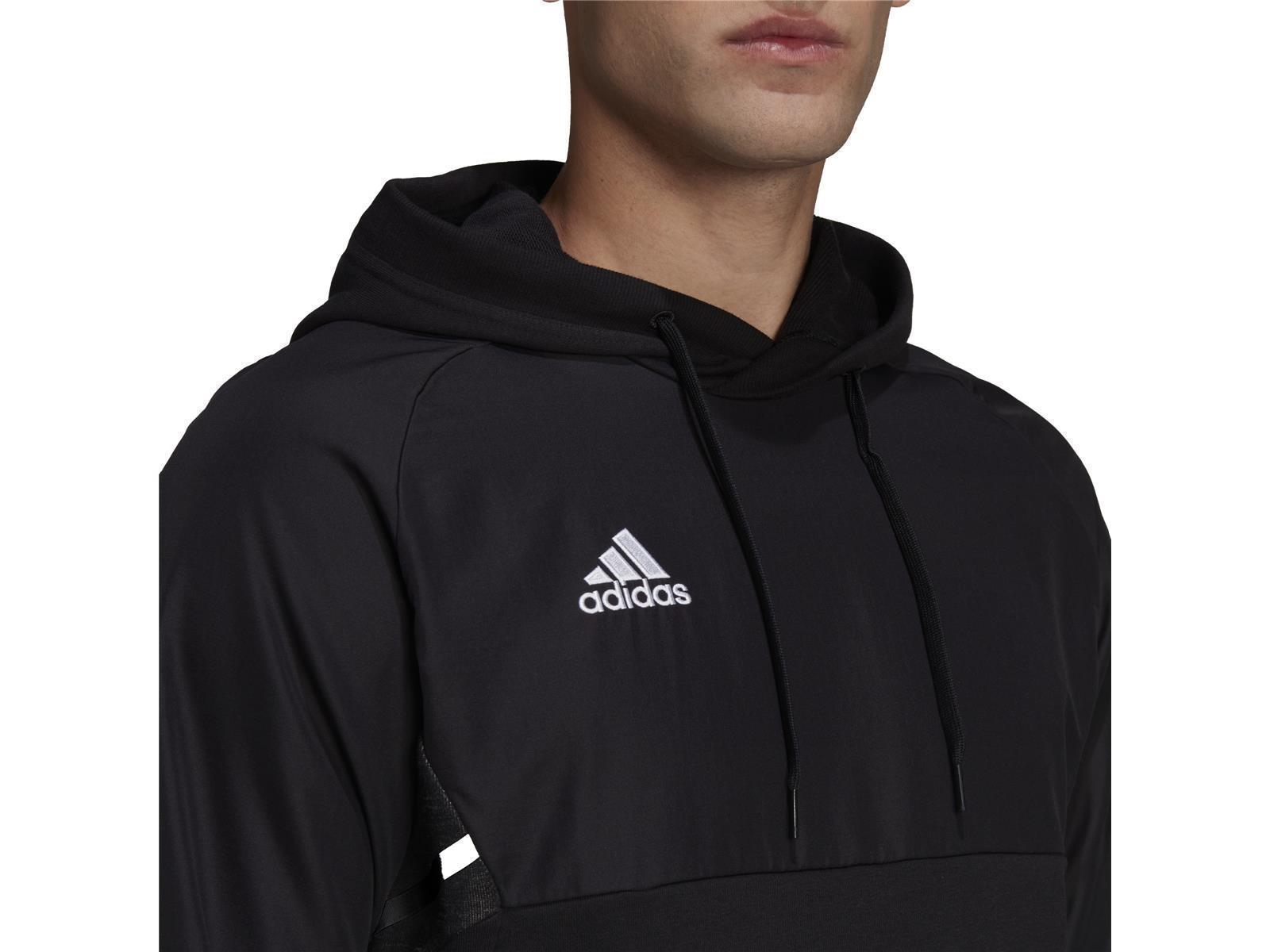 adidas CON22 HOODY BLACK/WHITE L