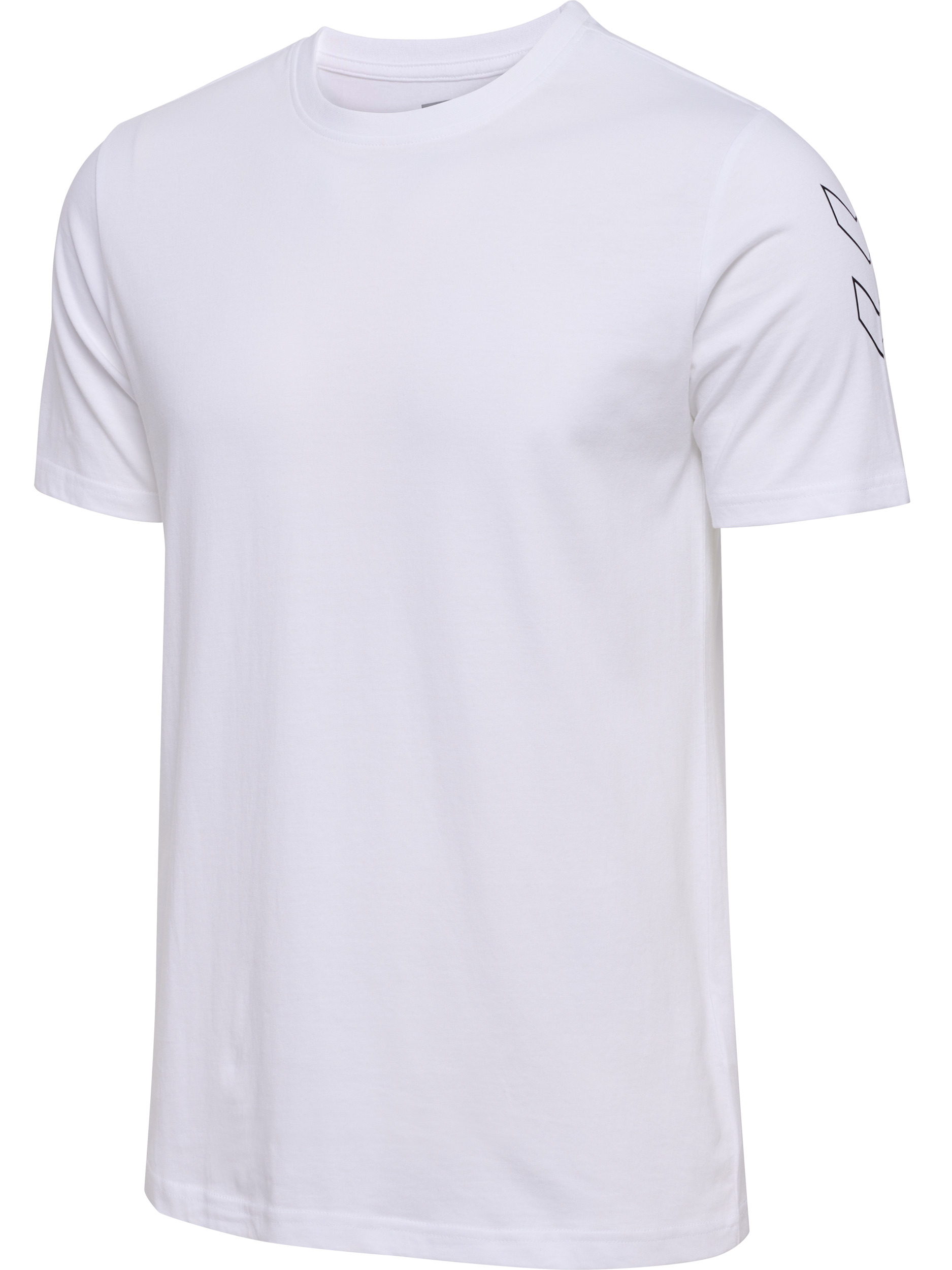 HUMMEL hmlELEMENTAL CHEVRON COTTON TEE - WHITE - 2XL | WHITE | 2XL  