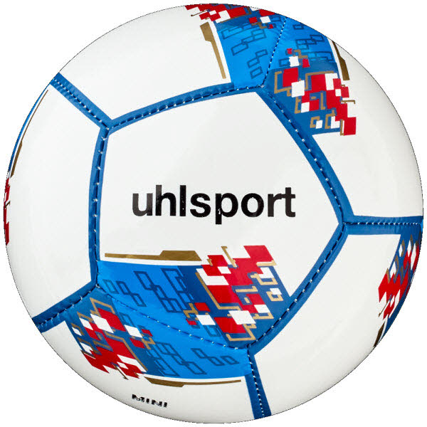 Uhlsport Kroatia Team #403 Trainingsball wei/blau/rot 5