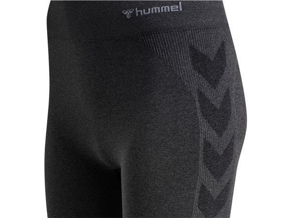 Hummel hmlCI SEAMLESS MID WAIST TIGHTS BLACK MELANGE XL