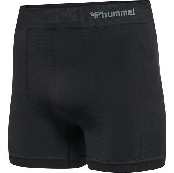 Hummel hmlJACK SEAMLESS BOXERS 2-PACK - BLACK/BLACK - M