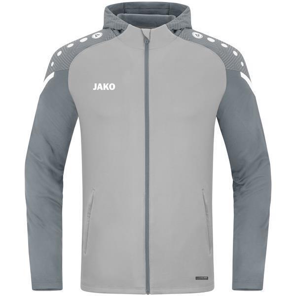 JAKO Kapuzenjacke Performance M Soft Grey/Steingrau