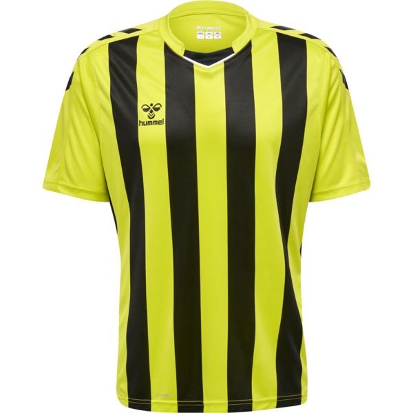 Hummel hmlCore XK Striped Trikot Herren LIME POPSICLE/BLACK XL