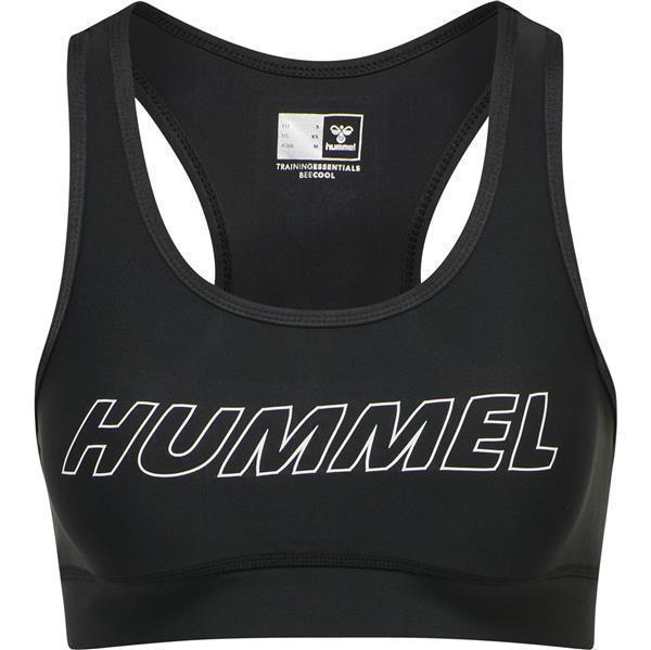 Hummel hmlTE TOLA 2-PACK SPORTS BRA - BLACK/DRIFTWOOD - XS