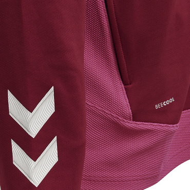 Hummel  hmlLEAD ZIP POLY HOODIE KIDS  Rot Größe 128