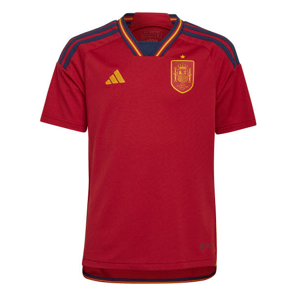 adidas Heimtrikot Spanien WM 2022 Kinder HF1408 128