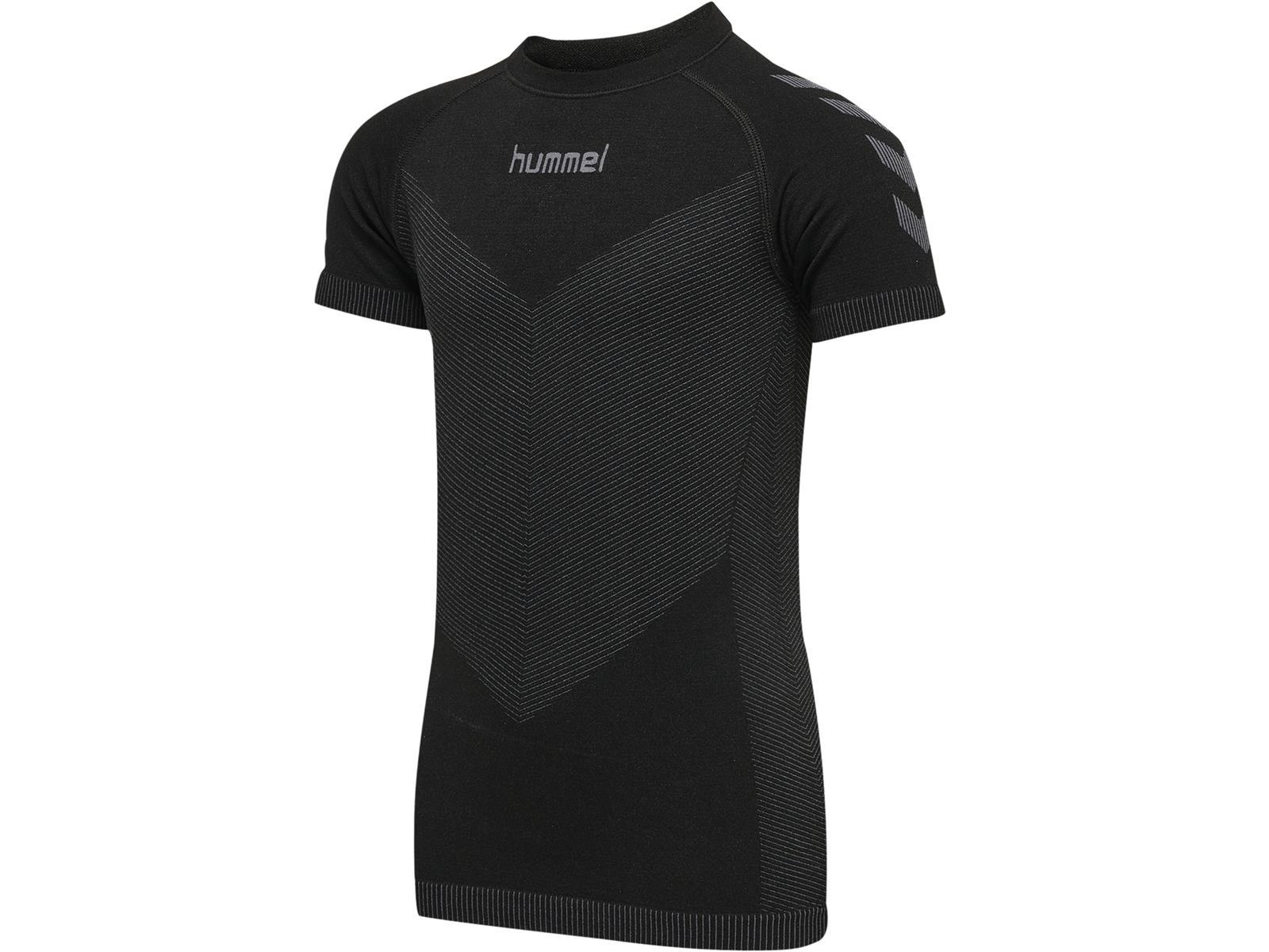 Hummel  HUMMEL FIRST SEAMLESS JERSEY S/S KIDS Schwarz Größe 16-28