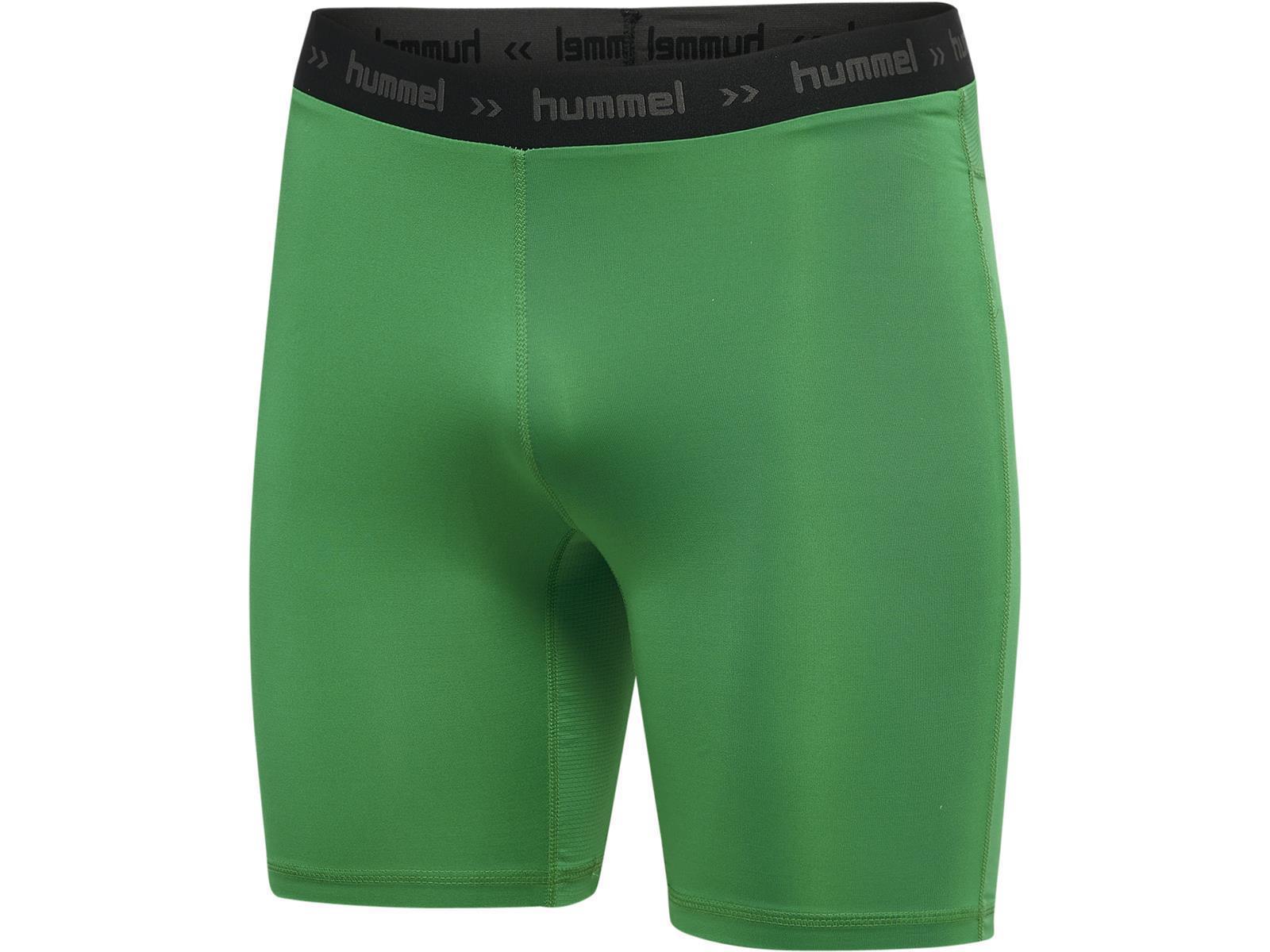 Hummel HML FIRST PERFORMANCE TIGHT SHORTS Grün Größe S Online kaufen