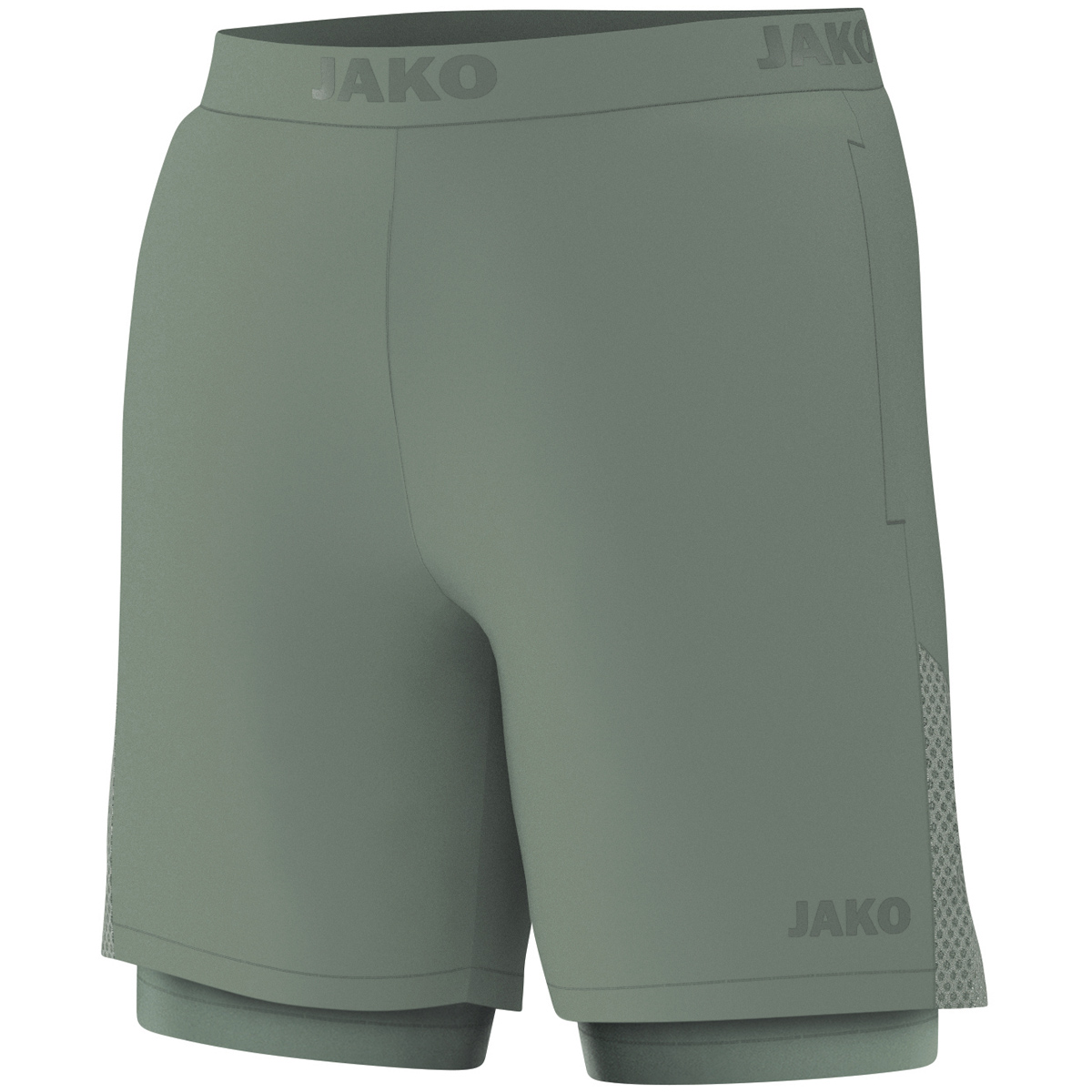 JAKO 2-in-1 Short Power, XXL, mintgrün
