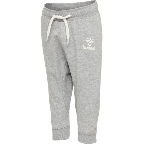 Hummel hmlAPPLE PANTS - GREY MELANGE - 98