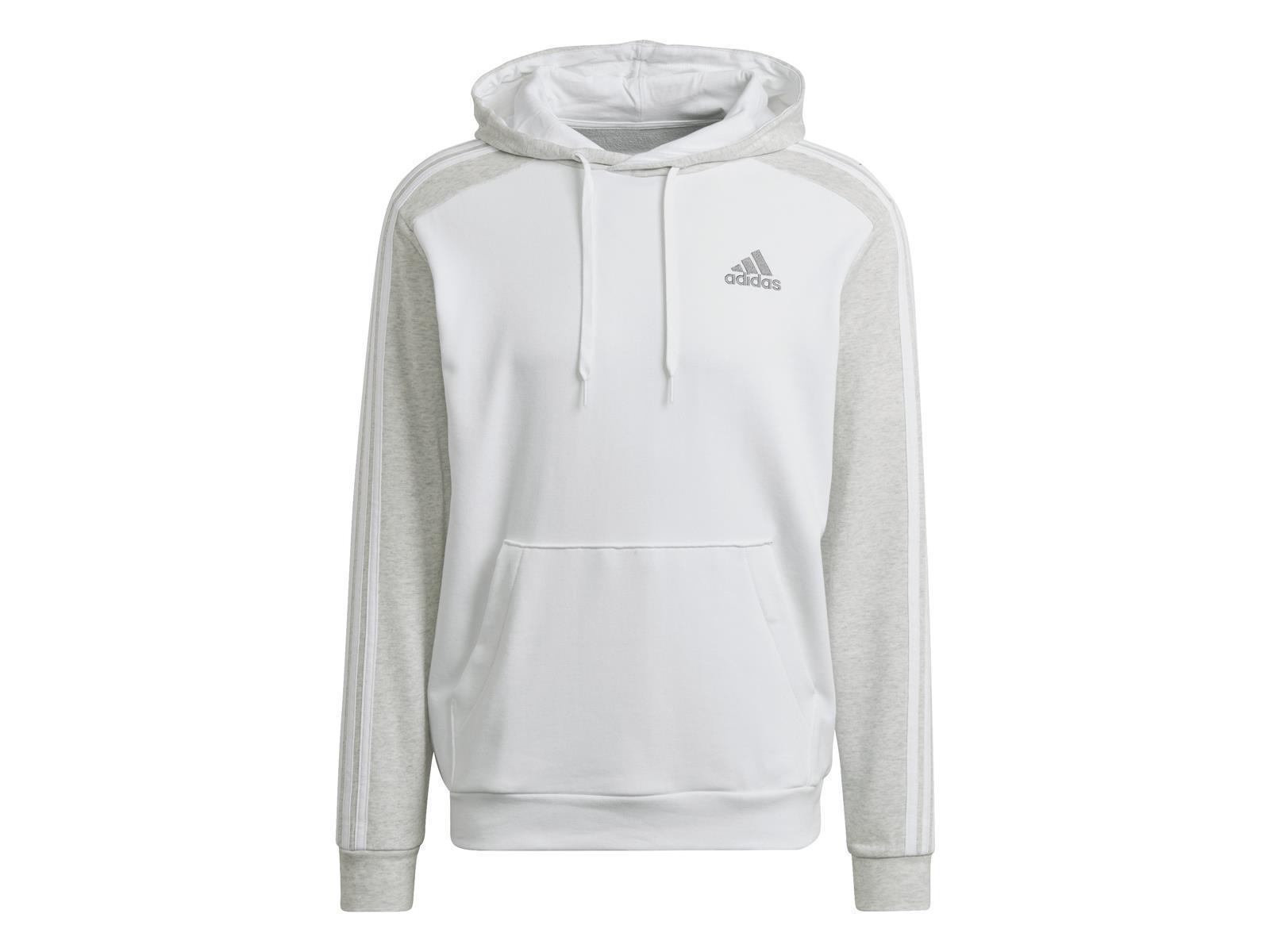 adidas Essentials Melange French Terry Hoodie weiß S