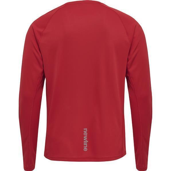 Hummel MEN CORE RUNNING T-SHIRT L/S - TANGO RED - 2XL