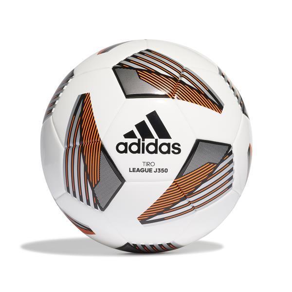 adidas TIRO LGE J350 Trainingsball weiß/schwarz/orange 5