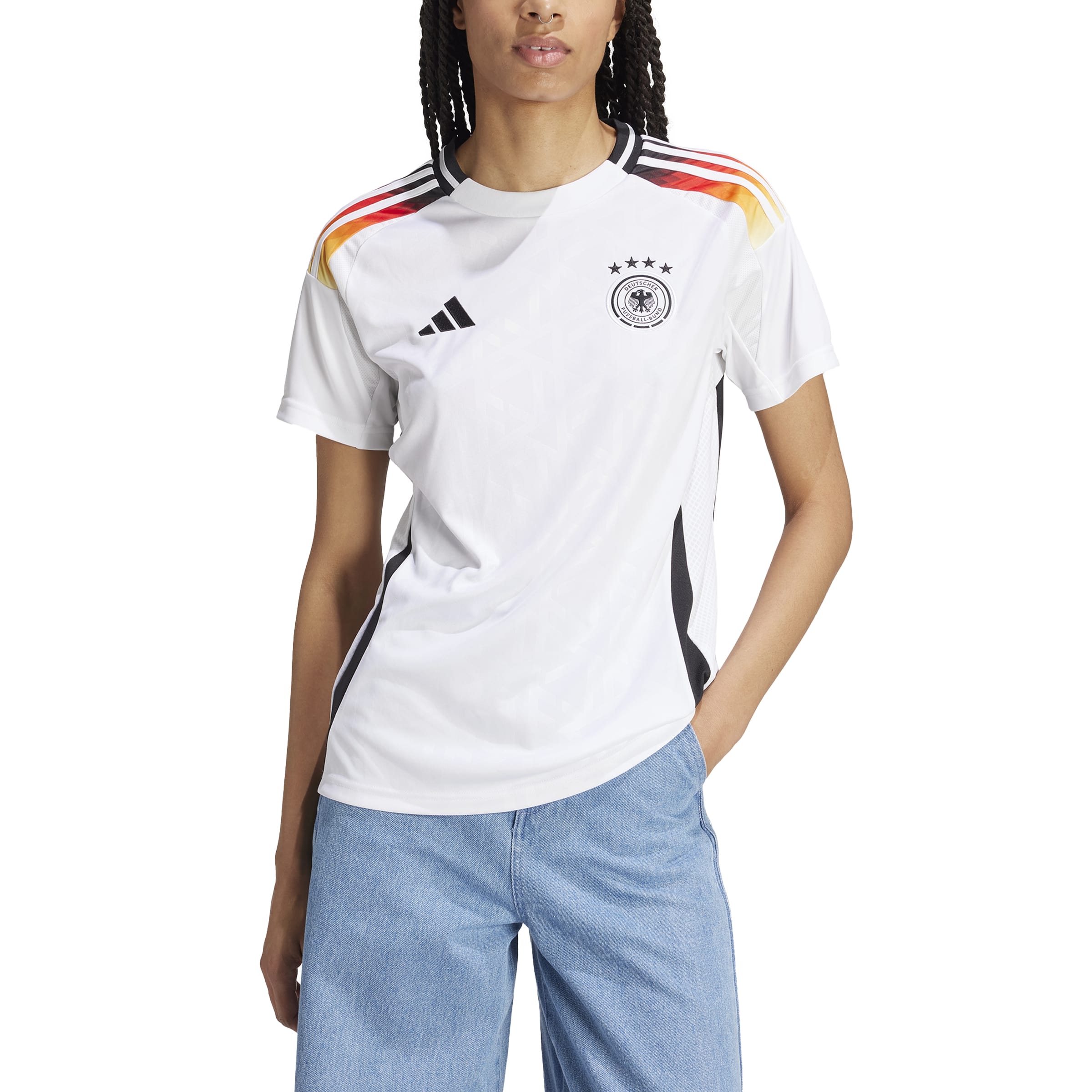 adidas DFB Deutschland Trikot Heim EM 2024 Frauen weiß XXL