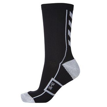 Hummel TECH INDOOR SOCK LOW 32-35 schwarz/weiß