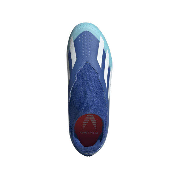 adidas X Crazyfast.3 LL FG Fussballschuhe Kinder blau 30,5