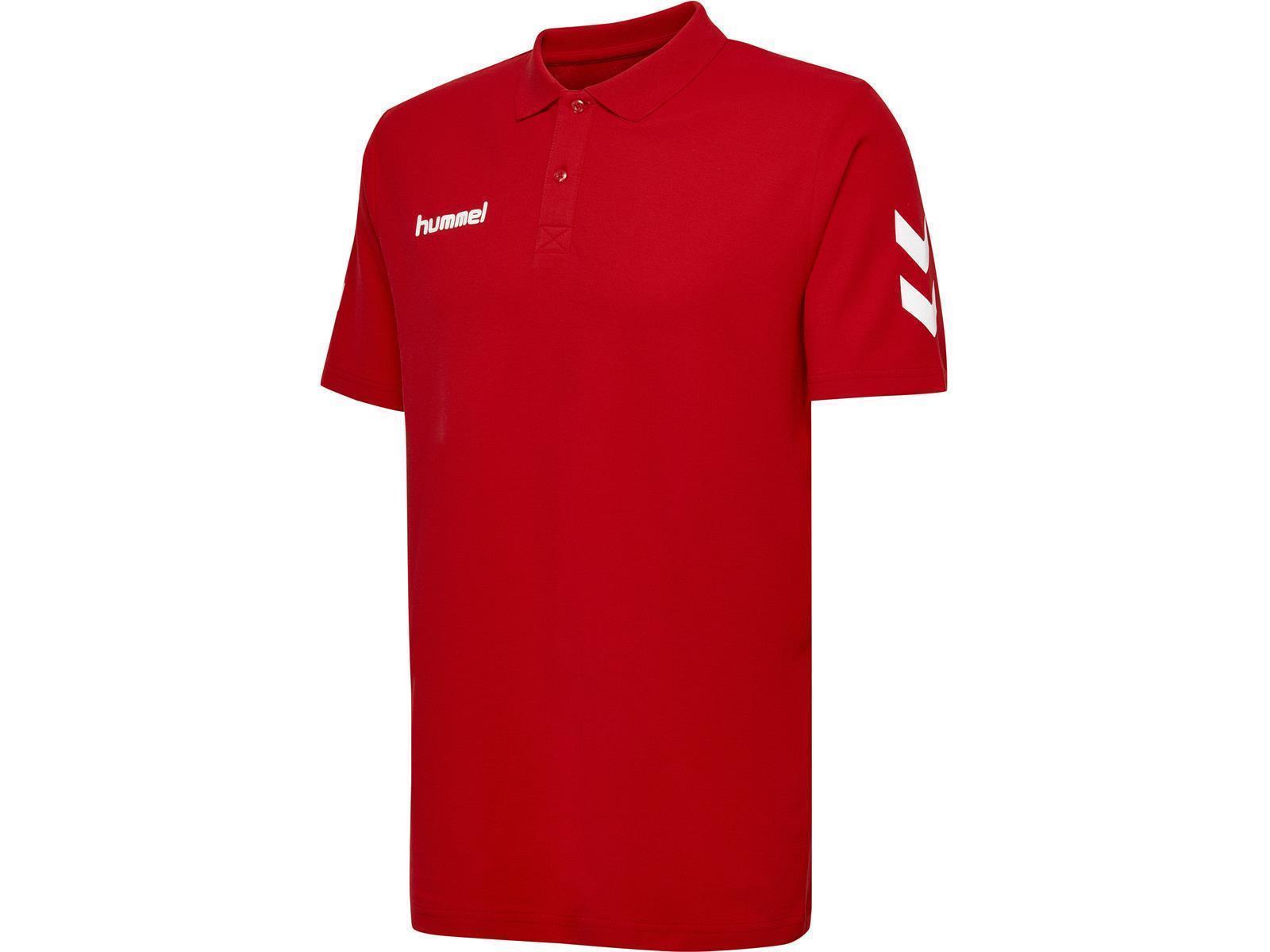 Hummel  HMLGO KIDS COTTON POLO Rot Größe 140