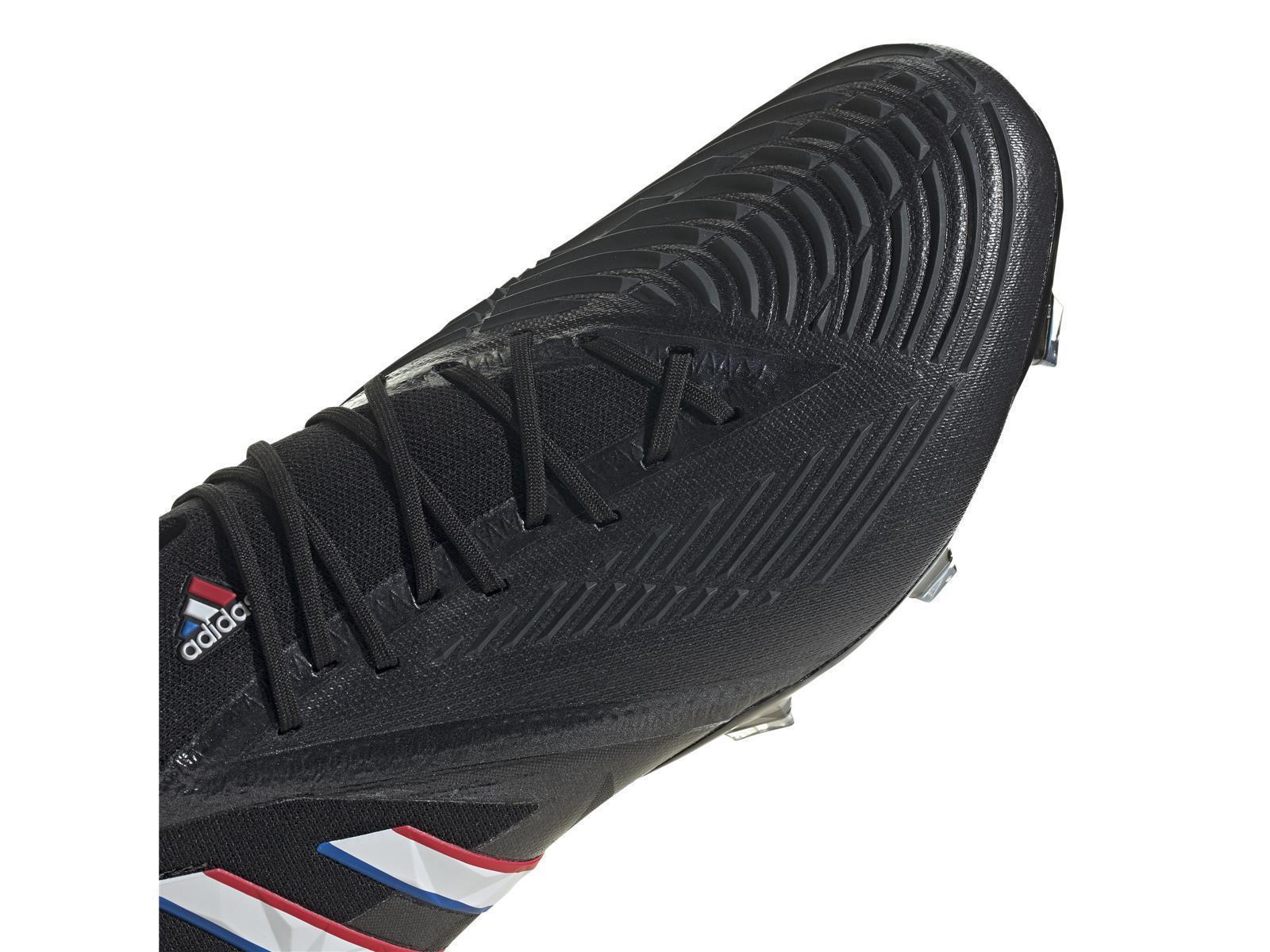 adidas PREDATOR EDGE.1 FG CBLACK/FTWWHT/VIVRED 40