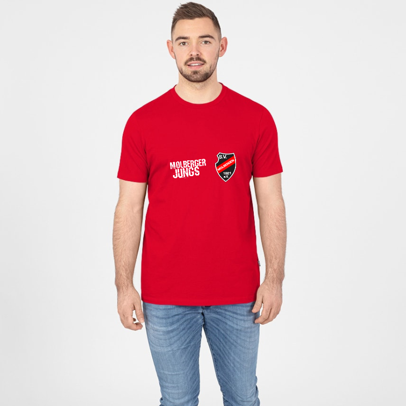 JAKO T-Shirt Organic Rot 164