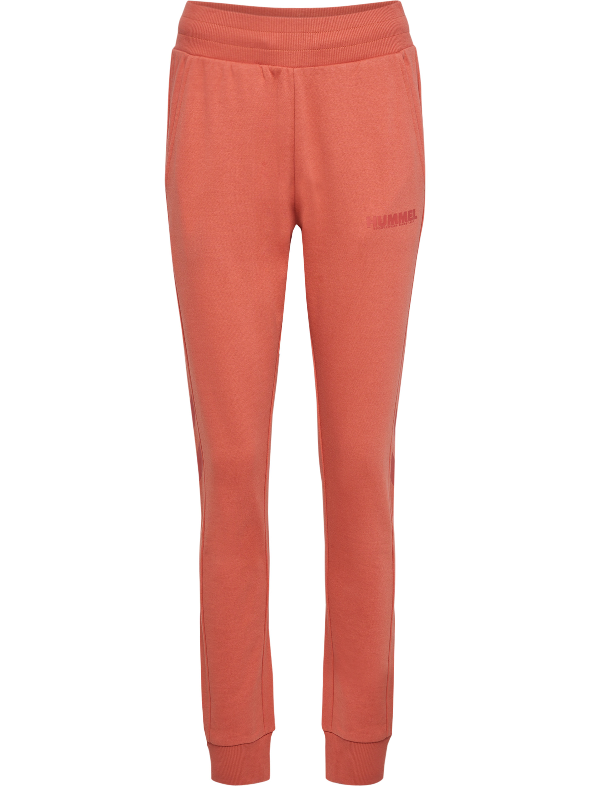 Hummel hmlLEGACY WOMAN TAPERED PANTS APRICOT BRANDY XL Online 
