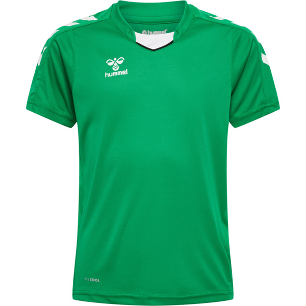 Hummel hmlCORE XK POLY JERSEY S/S KIDS - JELLY BEAN - 176