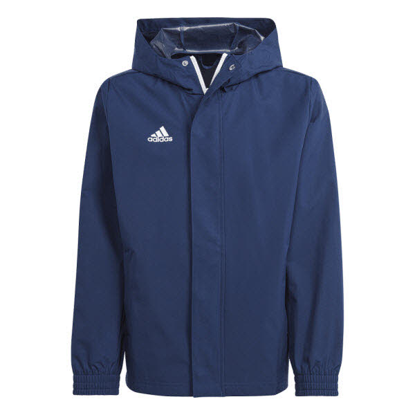 adidas Entrada 22 Allwetterjacke Kinder blau 176