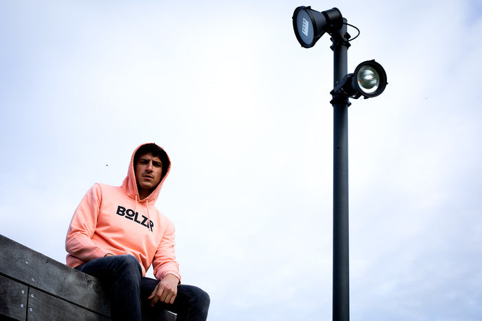 Bolzr Hoodie Sunset Orange M