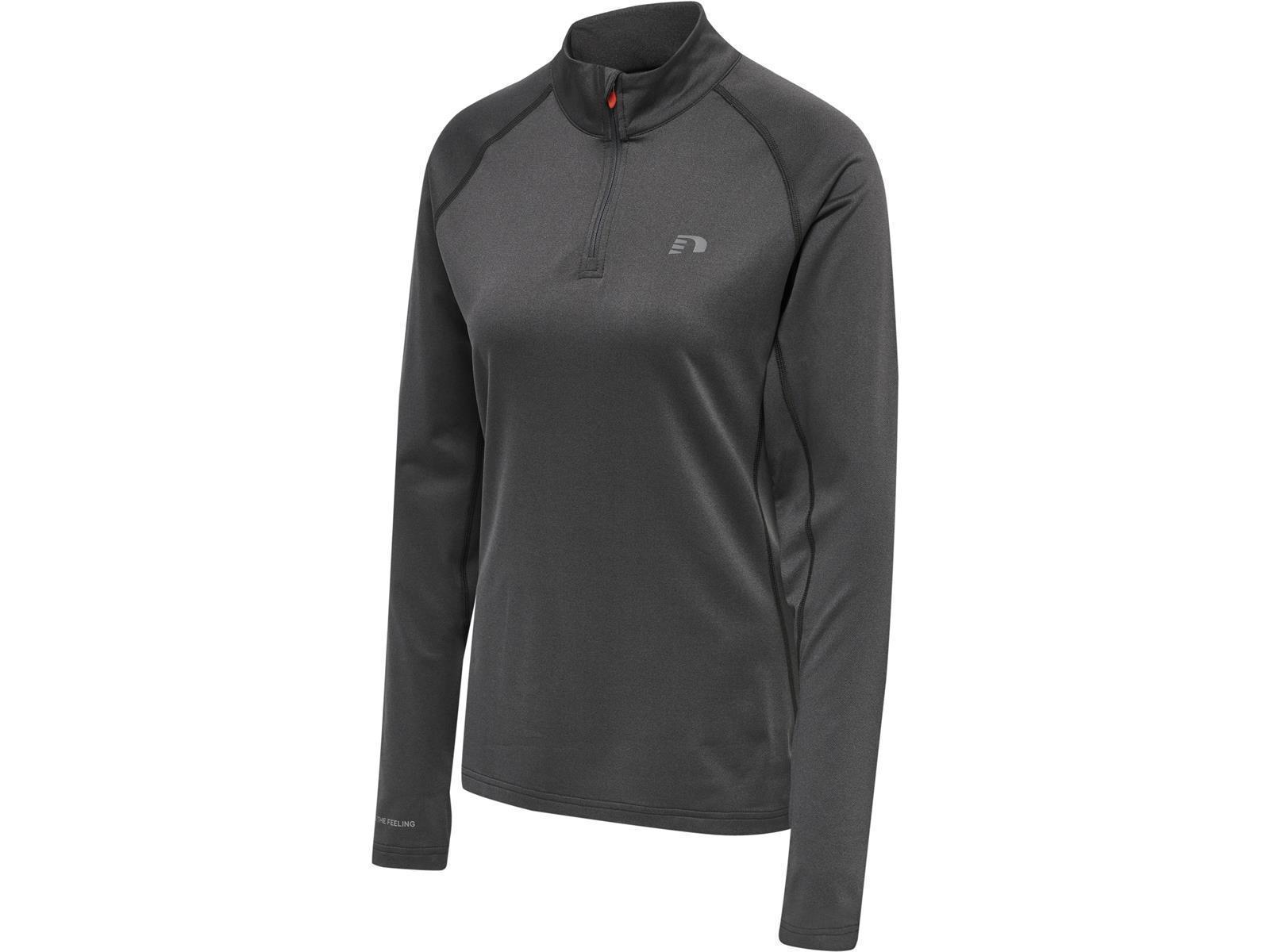 Hummel  WOMEN 1/2 ZIP L/S Grau Größe XL