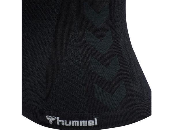Hummel hmlCLEA SEAMLESS TOP CLIMBING IVY/BEETLE MELANGE XS